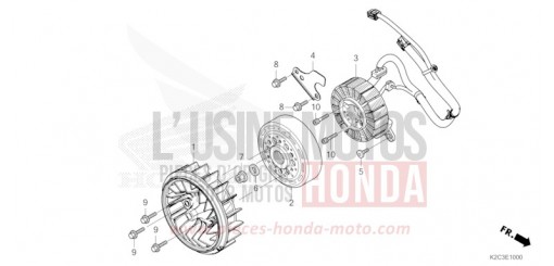 A.C.G. STARTER NSC110M de 2021